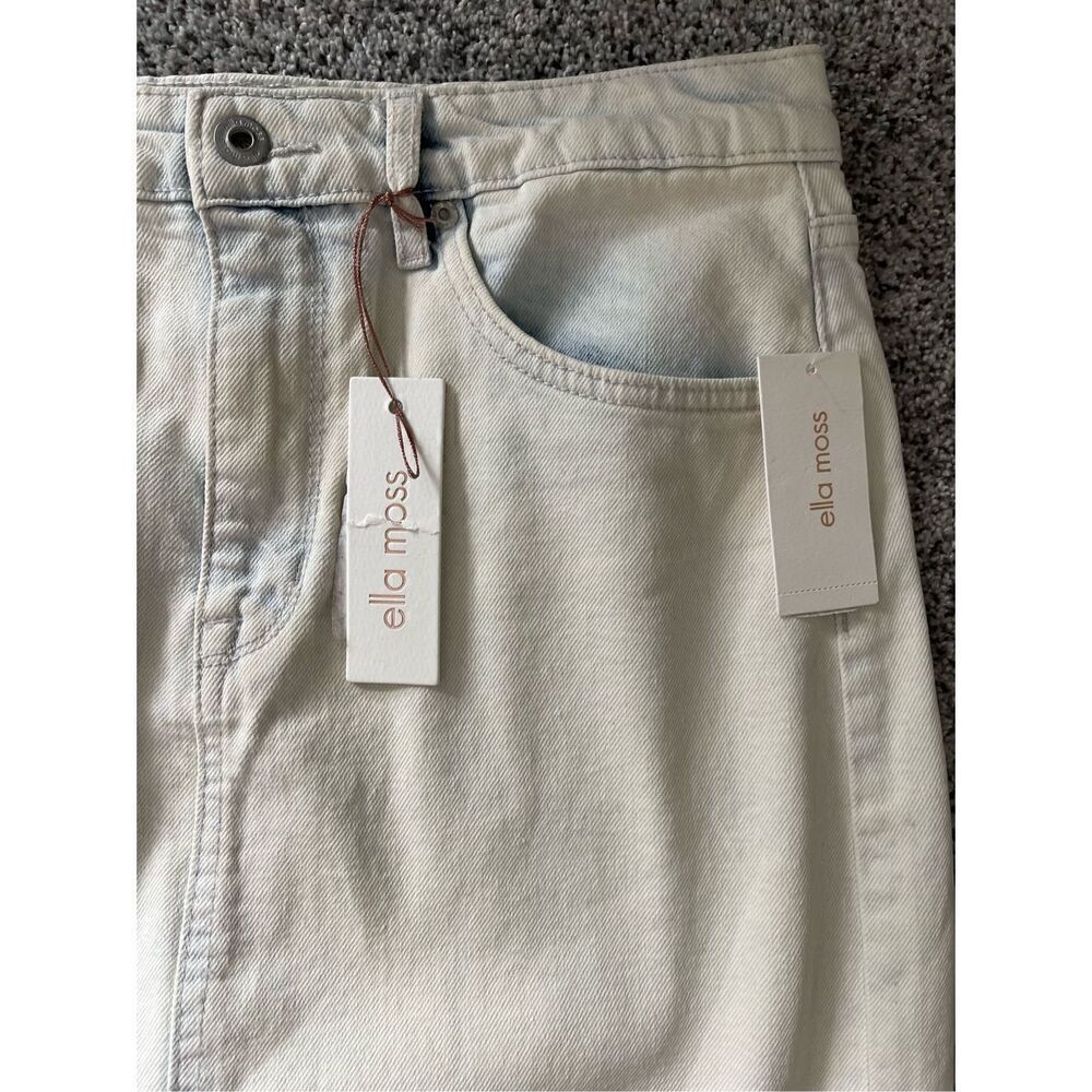 ❤️Ella Moss High Rise Denim Mini Skirt Sz29 - Picture 2 of 6